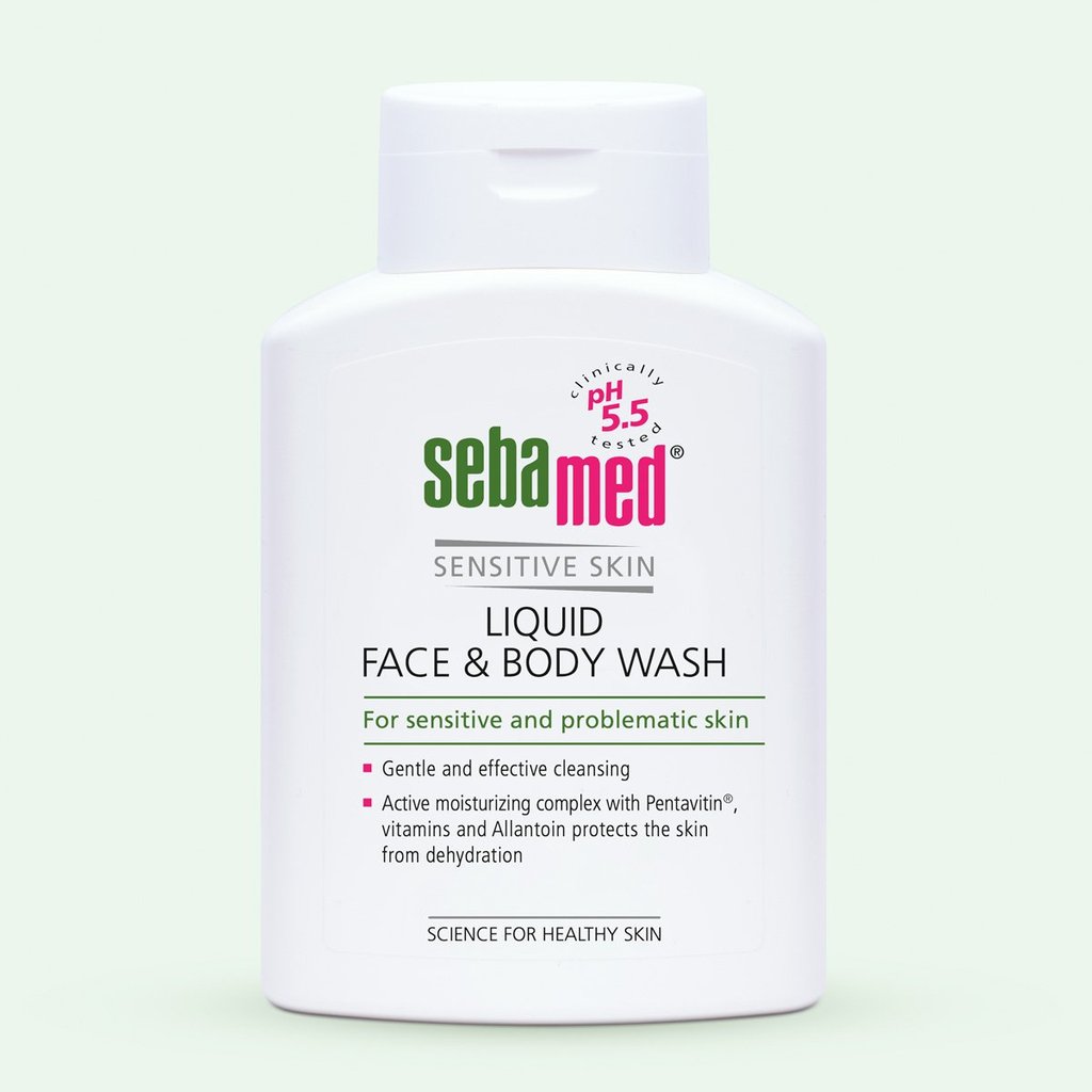 SEBAMED LIQUID FACE & BODY WASH 200ML