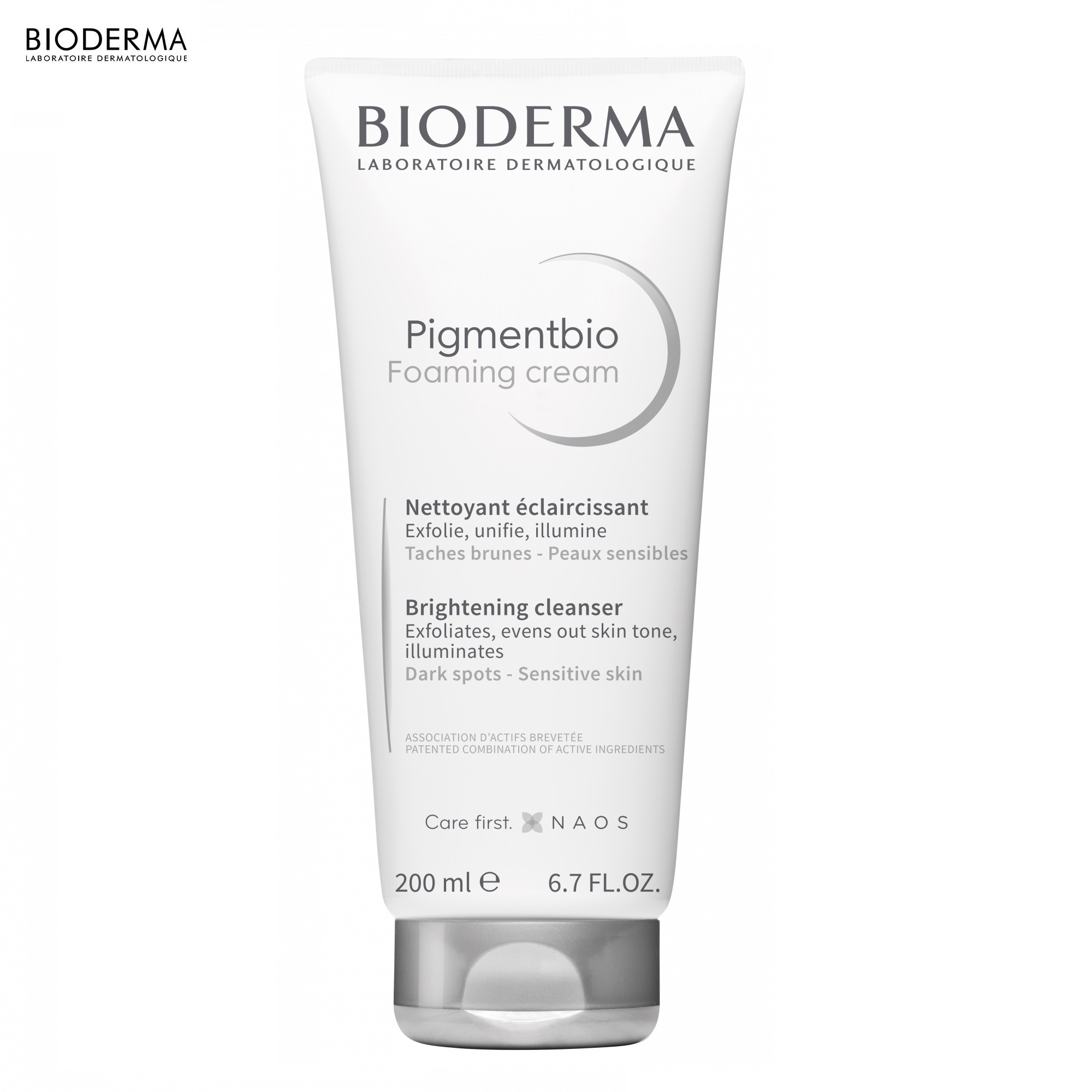 BIODERMA SEBIUM GEL MOUSSANT PURIFYING CLEANSINBIODERMA PIGMENTBIO FOAMING CREAM EXFOLIATING CLEANSER 200 ML FOR DARK SPOTS , SENSITIVE SKIN | FACEWASH |G FOAMING GEL 200ML 6.67 FL. OZ